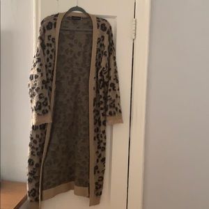 Mustard Seed Sweaters - Women’s cardigan | leopard | size small Mustard Seed Sweaters - Women’s cardigan | leopard | size small